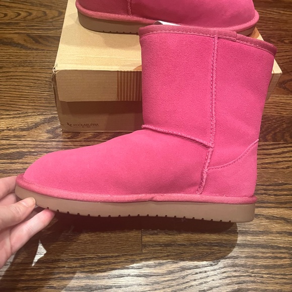 New!! Koolaburra by UGG Girls Pink Boots SZ 3.5/Women Size 5 - Picture 11 of 11